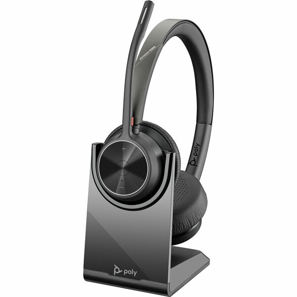 Poly Voyager 4320 UC Bluetooth Headset, USB-A, Charge Stand - 218476-01